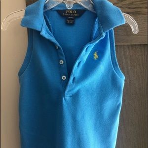 Girls 4T Ralph Lauren Sleeveless Polo.